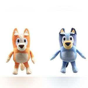 Bluey and bingo plushies set